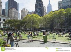 Carl Schurz Park New York City | Siesta At Bryant Park (Midtown Manhattan, New York City) Editorial ...
