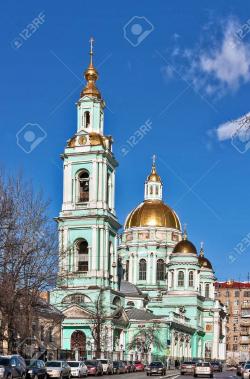 Cathedral of the Epiphany Moscow | The Epiphany Cathedral At Yelokhovo, Moscow, Is The Vicarial ...
