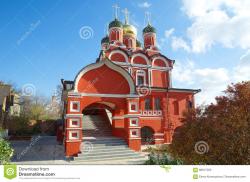 Cathedral of the Sign Moscow | Cathedral Of The Icon Of The Mother Of God The Sign In Moscow ...