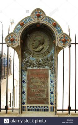 St-Paul–St-Louis Paris | memorial for Anatole de Baudot, Architect of Saint-Jean-l ...