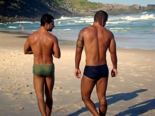 Gay Section of Beach Rio de Janeiro
