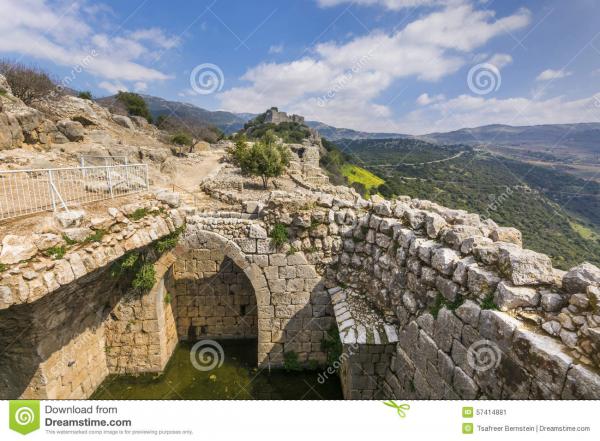 Nimrod's Fortress National Park Upper Galilee and the Golan