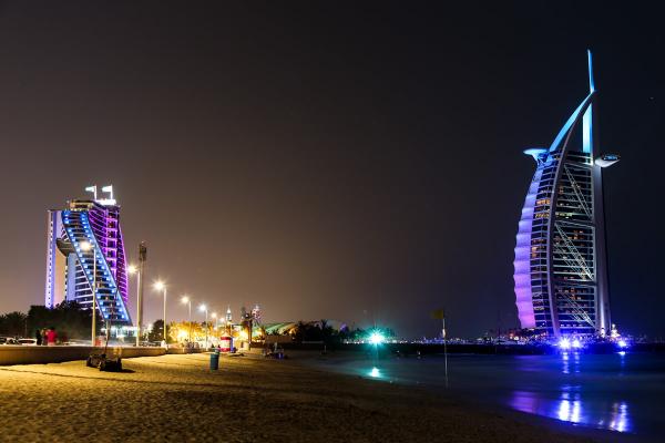 Night Beach Dubai
