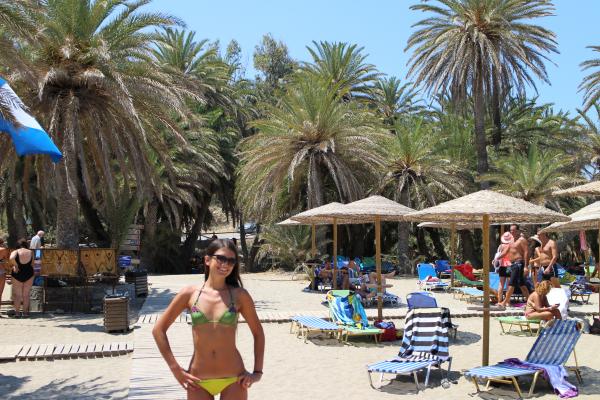 Palm Beach at Vai Crete