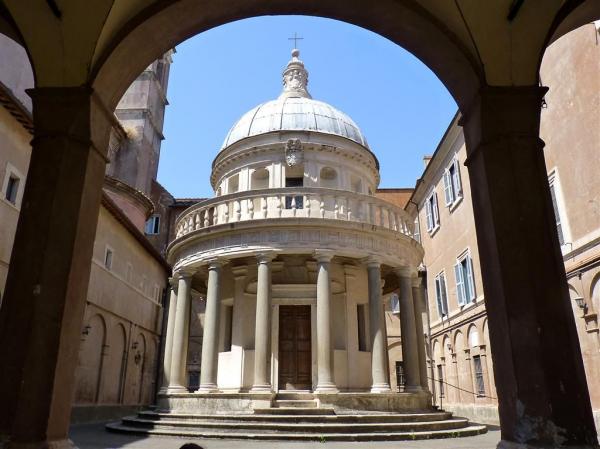 Tempietto di Bramante & Chiesa di San Pietro in Montorio Rome