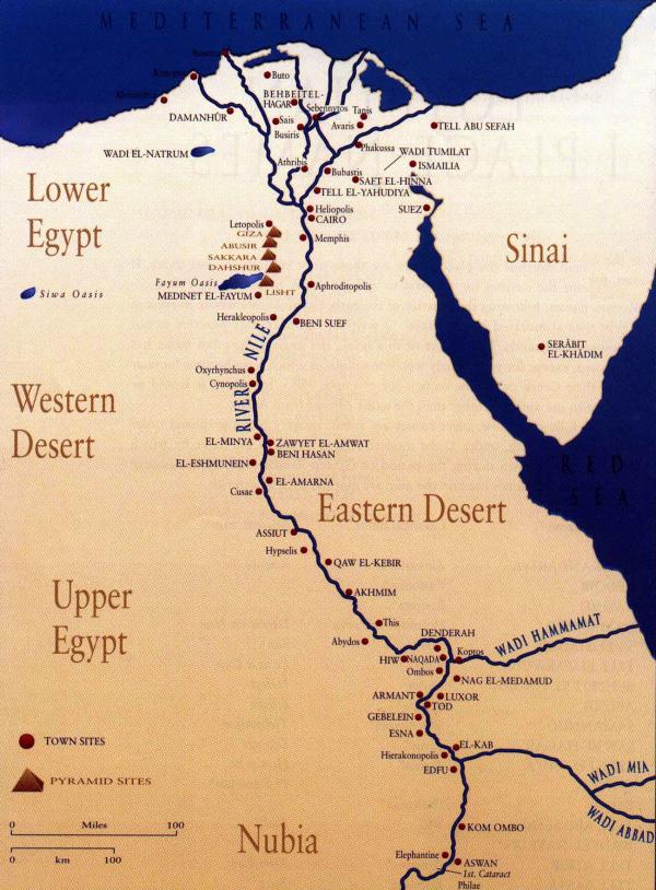 Tell al-Amarna The Nile Valley and Luxor