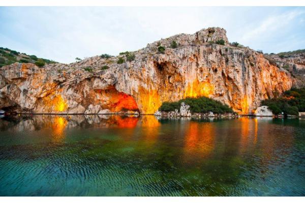 Vouliagmeni Lake Attica and Delphi