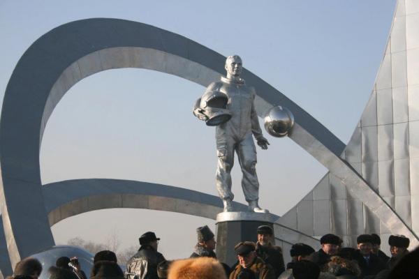 Yuri Gagarin Monument Karaganda